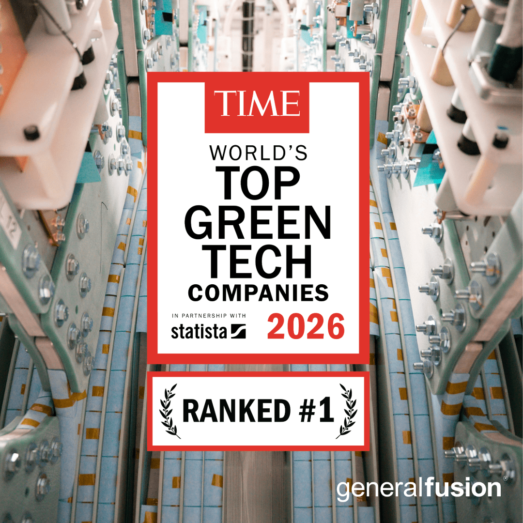 General Fusion Named World’s Top GreenTech Company of 2026 by TIME